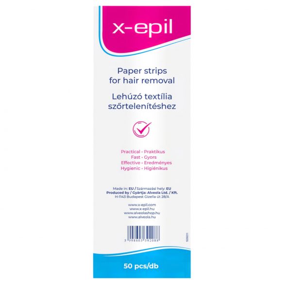 X-Epil - irrotustekstiililiuskat (50kpl)