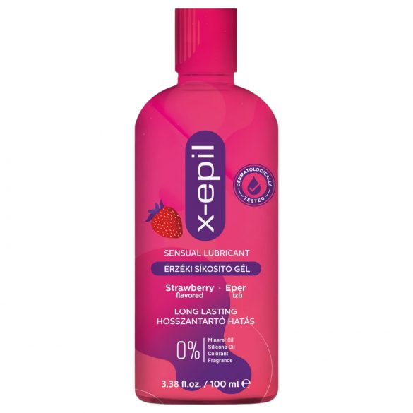 X-Epil - Mansikkainen sensuelli liukuvoide (100ml)