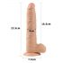 Lovetoy Real Extreme - Imukuppidildo - 24 cm