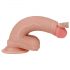 Lovetoy Nature Kaksikerroksinen Dildo - 18 cm (luonnollinen)