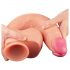 Lovetoy Nature Cock - luonnollinen kaksoiskerrosdildo - 30cm (nude)