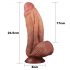 Lovetoy - kaksikerroksinen realistinen dildo - 26cm (luonnollinen)