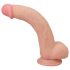 Lovetoy Sliding-Skin - kaksikerroksinen dildo - 23cm (luonnollinen)