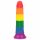 Lovetoy Prider - aidon tuntuinen dildo - 19cm (sateenkaari)