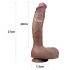 Lovetoy Nature Cock - Aidon tuntuinen 26cm dildo (luonnollinen)