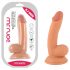 Herra Rude - tumman ihon realistinen dildo, 18cm