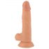 Mr. Rude - tarttuva ja rohkea dildo 19cm (luonnollinen)