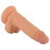 Mr. Rude - tarttuva ja rohkea dildo 19cm (luonnollinen)