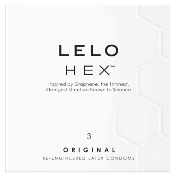 LELO Hex Original - luksus kondomi (3 kpl)