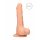 RealRock Dong 8 - Luonnollinen, kiveksikäs dildo (20cm) - luonnollinen