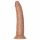 RealRock Slim - aidon tuntuinen dildo 15,5cm (tumma luonnonväri)