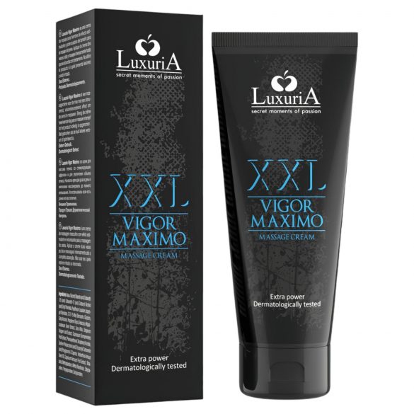 LuxuriA Vigor Maximo XXL - penisvoide kasvulle ja kosteutukseen (75ml)