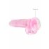 REALROCK - pinkki realistinen dildo (19 cm)