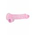 REALROCK - pinkki realistinen dildo (19 cm)