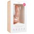 Easytoys - kiinnittyvä dildo kiveksillä (15cm) - luonnollinen