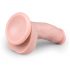 Easytoys - kiinnittyvä dildo kiveksillä (15cm) - luonnollinen