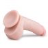 Easytoys - Imukupillinen kiveksillä varusteltu dildo (20 cm) - luonnollinen