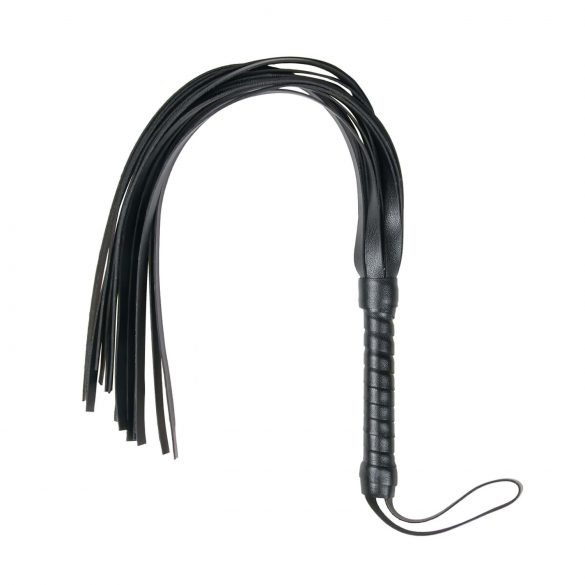 Easytoys Flogger - pehmeä keinonahkaruoska (musta)