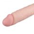 Realistinen Glynn -aidonnäköinen dildo 25cm (naturaali)