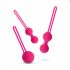 Easytoys LoveBalls - geishapallosetti - 3-osainen (pinkki)