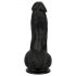 Easytoys - aidon tuntuinen musta dildo 12 cm