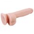 Mr. Dixx 7.6 - Kiinnittyvä, aidon tuntuinen dildo (19,5cm)