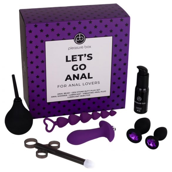 Pleasure Box Let's Go Anal - 7-osainen anaalisetti