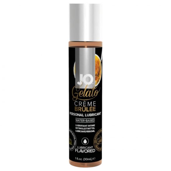 JO Gelato Crème Brûlée - Vesipohjainen liukuvoide (30ml)