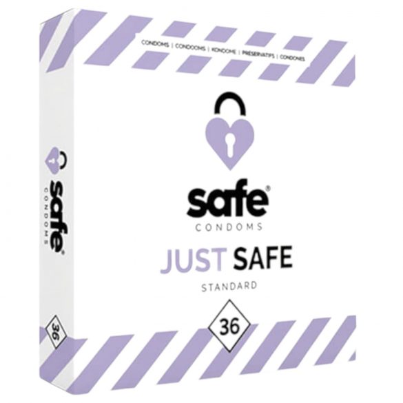 SAFE Just Safe - vaniljainen kondomi (36 kpl)