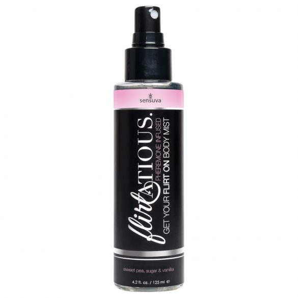 Sensuva Flirtatious - feromoni-vartalosuihke - vanilja-makeaherne (125ml)