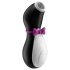 Satisfyer Penguin - ladattava, vesitiivis klitorisvibraattori (musta-valkoinen)