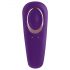 Satisfyer Double Classic - vedenkestävä ladattava parivibraattori (purppura)