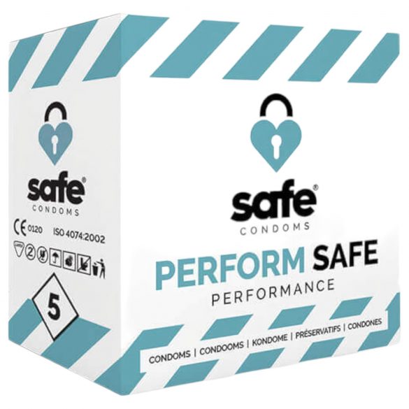 SAFE Perform Safe - suuri kondomi (5kpl)